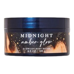 Bath & Body Works Midnight Amber Glow Whipped Glow-tion Body Cream